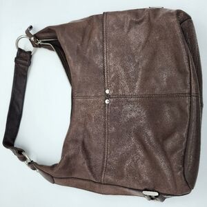 Brown Leather Shoulder Bag